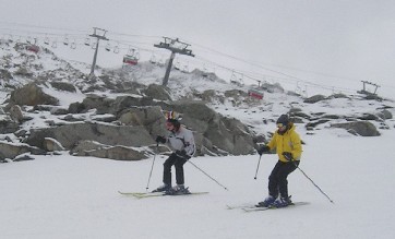 Mölltal Skifahren Nadine und Flo - 180494.1