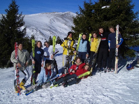 Lachtal Gruppenphoto mit Ski - 180523.1